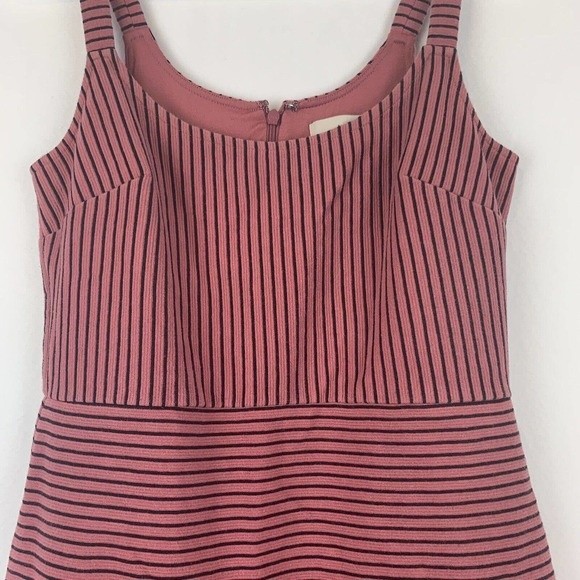 loft pink striped pocketed jumper dress 0 - Picture 2 of 5